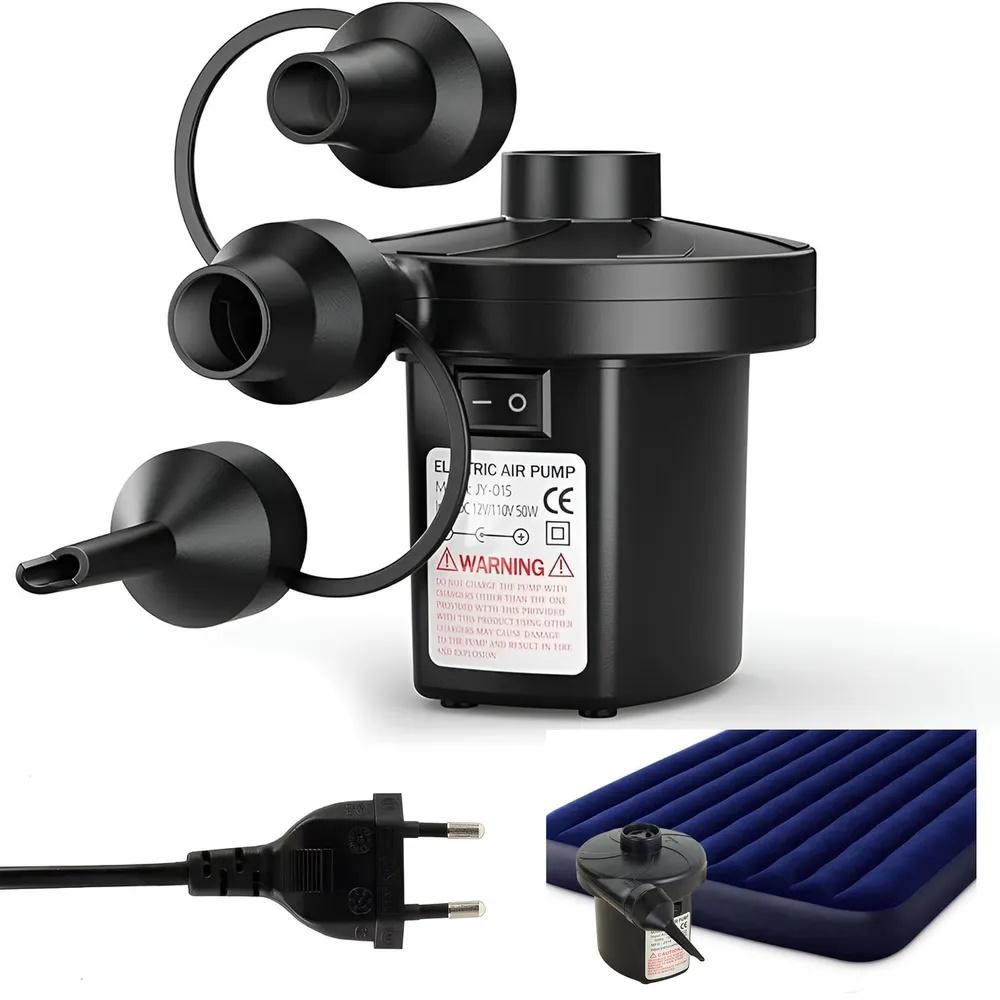 Extralink EX.31979 elektrisk luftpumpe 230 V - til luftmadras, bolde og pool