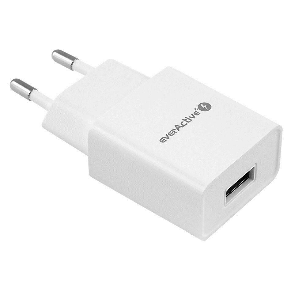 everActive SC-100 vægoplader - 1x USB, 5 W (1 A) - hvid