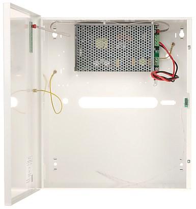 PULSAR HPSB-12V10A-D - Switch‑mode buffer strømforsyning 12 V / 10 A til alarmanlæg