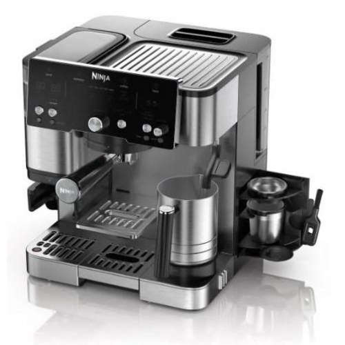 Ninja ES501EU semiautomatisk espressomaskine - 2 l, indbygget kværn