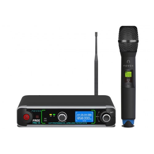Novox FREE PRO H1 trådløst mikrofonsystem - håndholdt, UHF