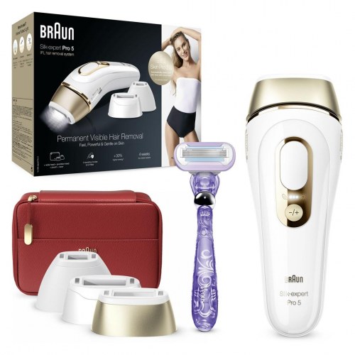 Braun Silk‑expert Pro 5 PL5267 IPL hårfjerner - guld/hvid