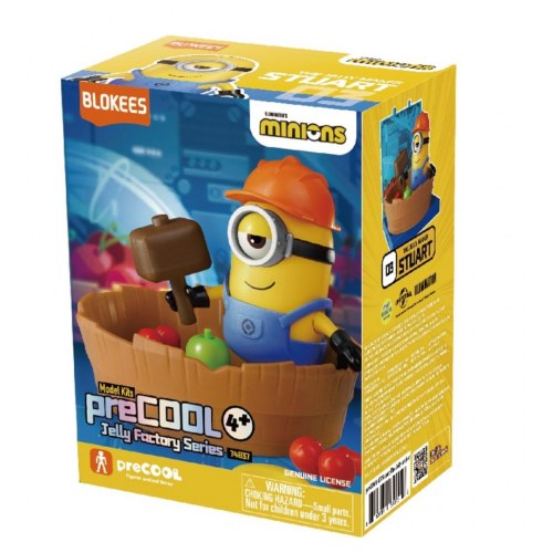 BLOKEES Minions preCOOL S1 - Stuart gelé-mager figur