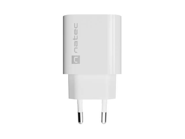 Natec Ribera vÃ¦goplader 1Ã USBâA 18 W - hvid
