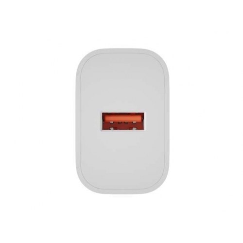 Natec Ribera vægoplader 1× USB‑A 18 W - hvid