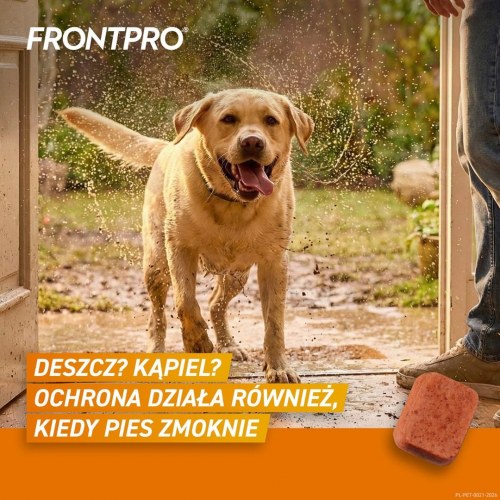 FrontPro FrontPro tyggetabletter mod lopper og flåter til hunde >25-50 kg - 3 × 136 mg