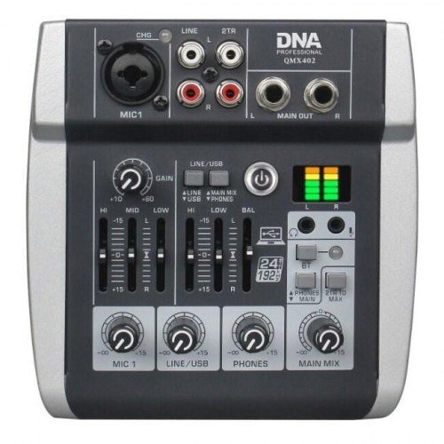 DNA Professional QMX402 - analog lydmixer med Bluetooth