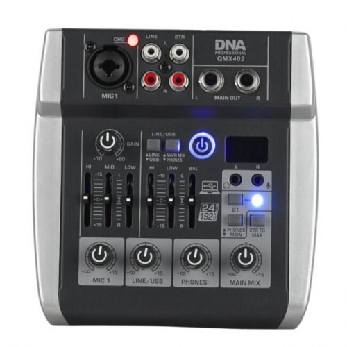 DNA Professional QMX402 - analog lydmixer med Bluetooth
