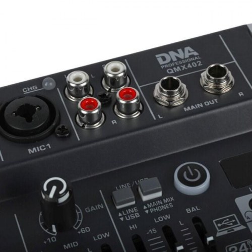 DNA Professional QMX402 - analog lydmixer med Bluetooth