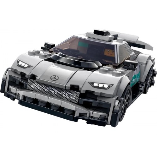 LEGO Speed Champions 76909 - Mercedes-AMG F1 W12 E Performance & Mercedes-AMG Project One byggesæt