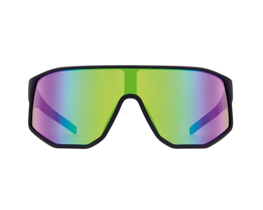 Red Bull SPECT DASH cykelbriller - unisex, fuldramme, sort/multifarvet linse
