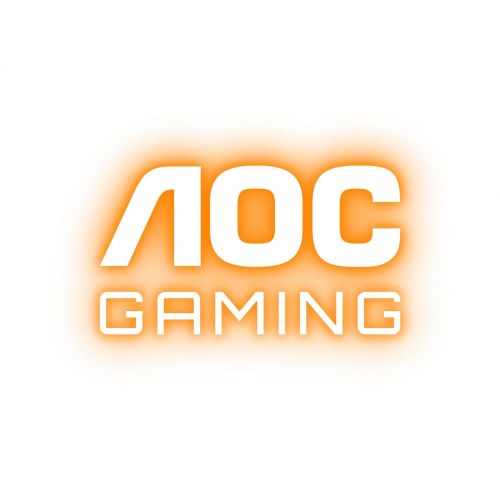 AOC C32G2ZE 31,5" buet gaming-skærm - Full HD, 240 Hz, VA, sort/rød