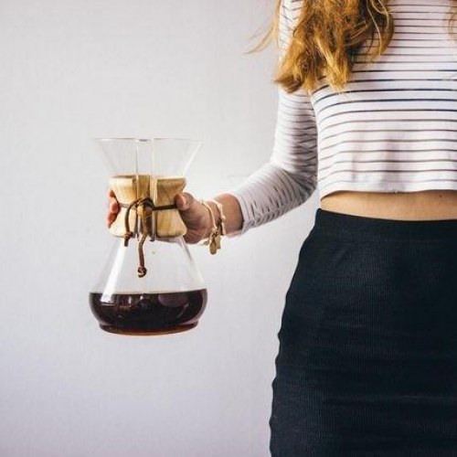 CHEMEX Classic kaffebrygger - 3 kopper, glas/ træ
