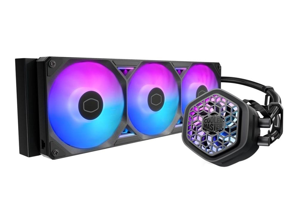 Cooler Master MasterLiquid 360 Atmos II - 360 mm AIO CPU-køler med ARGB