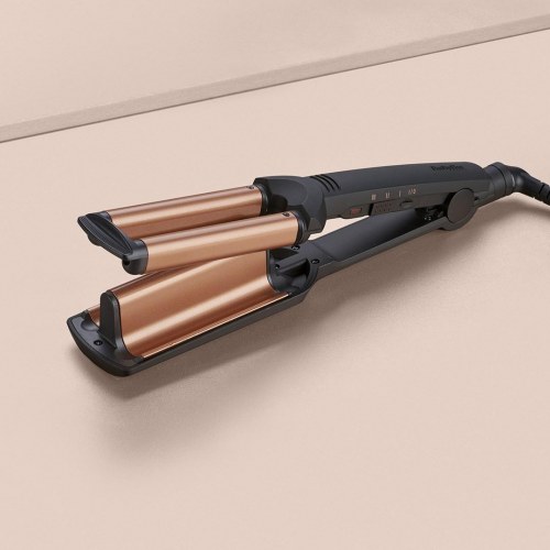 BaByliss W2447E Deep Waves bølgejern - sort/kobber, 2,5 m ledning