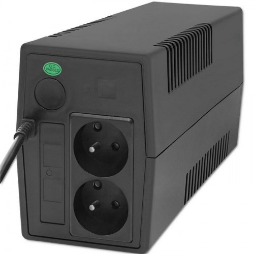 Qoltec 53772 UPS Line-Interactive 0,65 kVA / 360 W - 1 udtag