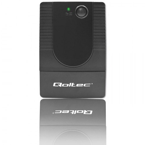 Qoltec 53772 UPS Line-Interactive 0,65 kVA / 360 W - 1 udtag
