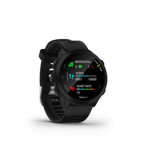 Garmin Forerunner 55 sportsur - 42 mm, GPS, sort