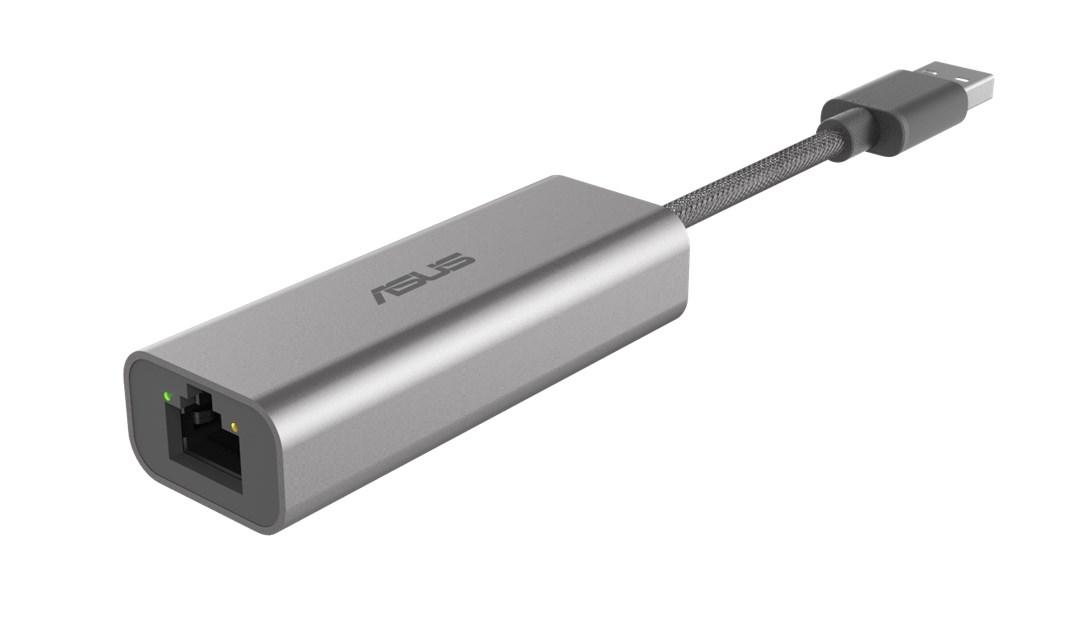 ASUS USB-C2500 2.5G Type A Ethernet dongle Netværksadapter - GEEKD.dk