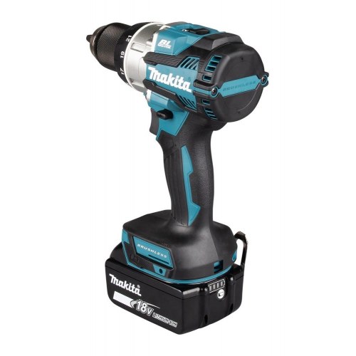 Makita DDF489Z skruemaskine 18 V, børsteløs - 1.800 o/min, sort/blå/stål