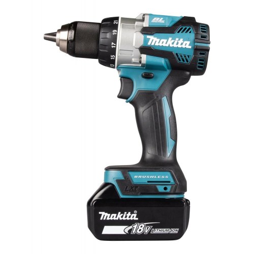 Makita DDF489Z skruemaskine 18 V, børsteløs - 1.800 o/min, sort/blå/stål