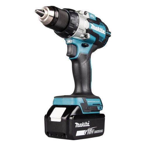 Makita DDF489Z skruemaskine 18 V, børsteløs - 1.800 o/min, sort/blå/stål