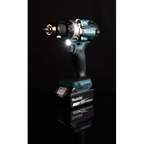 Makita DDF489Z skruemaskine 18 V, børsteløs - 1.800 o/min, sort/blå/stål