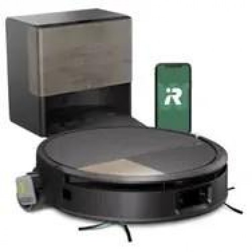 iRobot Roomba Combo Max 705 robotstøvsuger med AutoWash-ladestation - sort, Wi‑Fi, 5.000 mAh