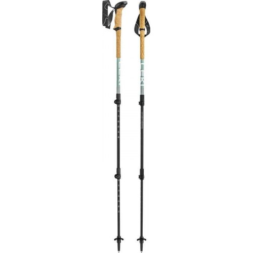 LEKI Makalu Lite vandrestave 90-125 cm - grå/grøn