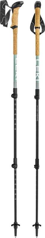LEKI Makalu Lite vandrestave 90-125 cm - grå/grøn