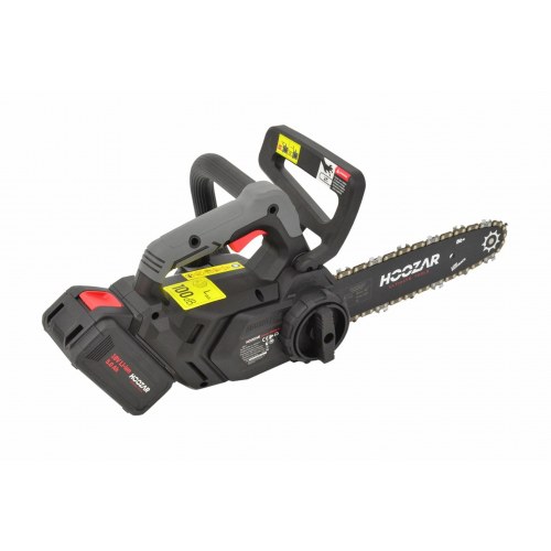 HOOZAR kædesav 10"/25 cm 18V - inkl. 1×5,0 Ah batteri (CH10BL-T1)