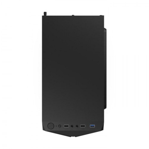 KRUX Astro Cube - sort micro ATX/Mini‑ITX pc‑kabinet med sidevindue