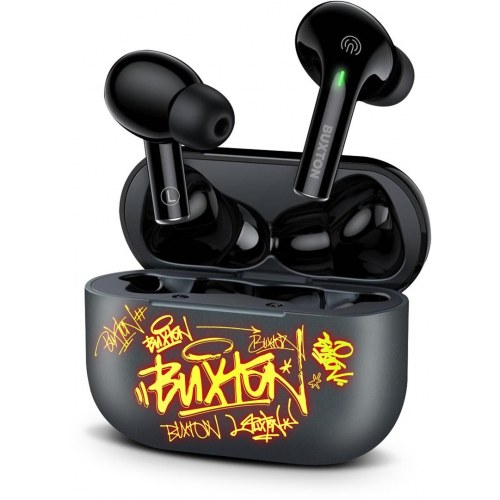 Buxton BTW4600 - trådløse TWS in-ear høretelefoner, grå