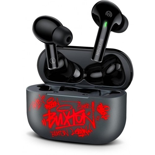 Buxton BTW4600 - trådløse TWS in-ear høretelefoner, grå