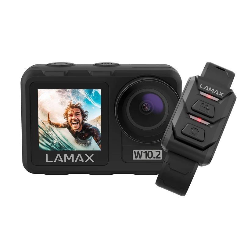 LAMAX W10.2 actionkamera - 4K, 2" skærm, Wi‑Fi, 20 MP