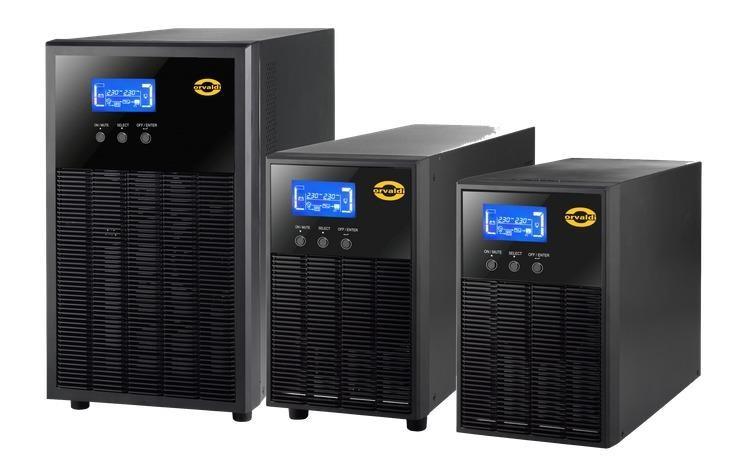 Orvaldi VGIII3K UPS - Online dobbeltkonvertering, 3 kVA / 3.000 W