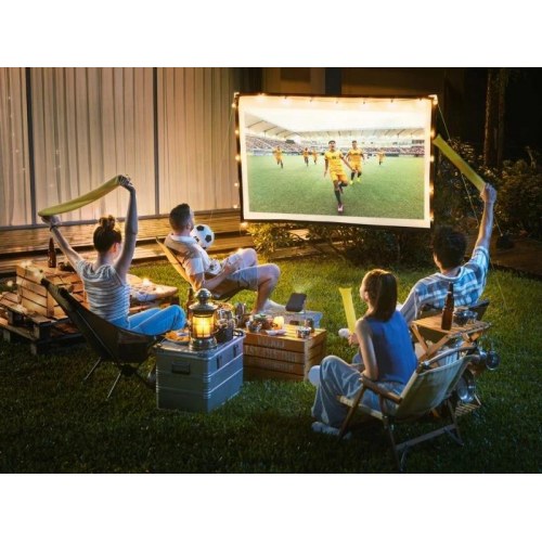 ViewSonic M1X kortkast LED-projektor - WVGA (854×480), sort/sølv