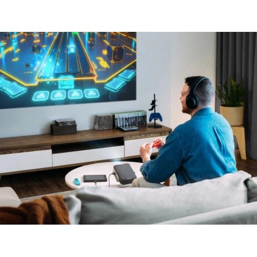 ViewSonic M1X kortkast LED-projektor - WVGA (854×480), sort/sølv