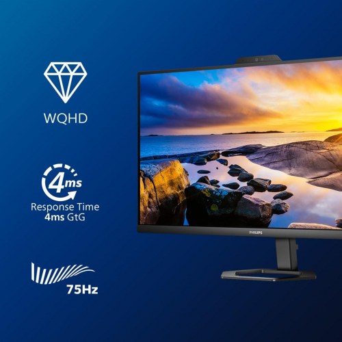 Philips 5000-serien 27E1N5600HE - 27" Quad HD IPS skærm med USB‑C og webcam