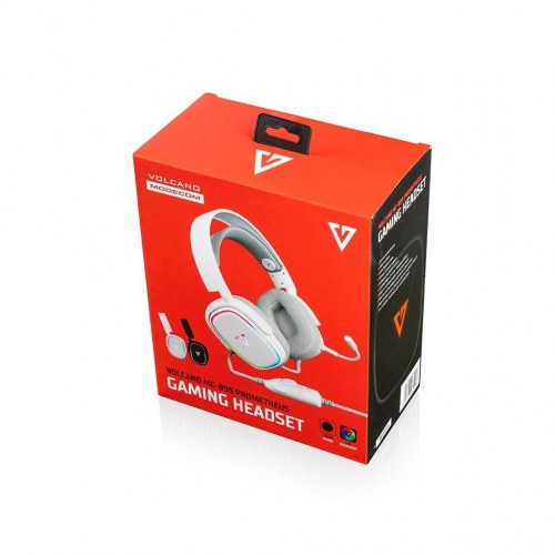 MODECOM MC-899 Prometheus gaming-headset - hovedbøjle, hvid
