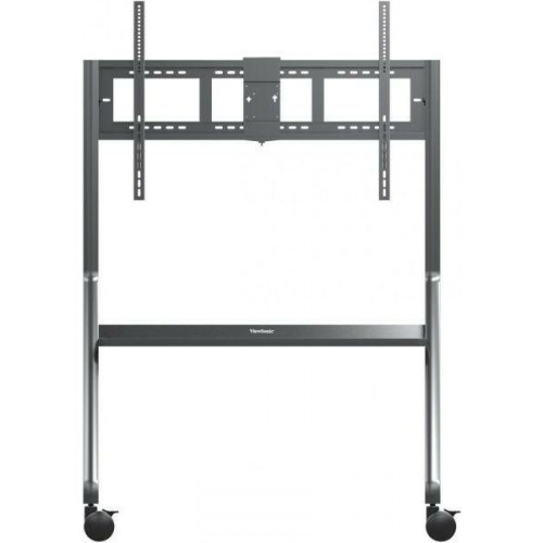 ViewSonic VB-STND-009 gulvstativ til skærm, 55-105" - sort/sølv