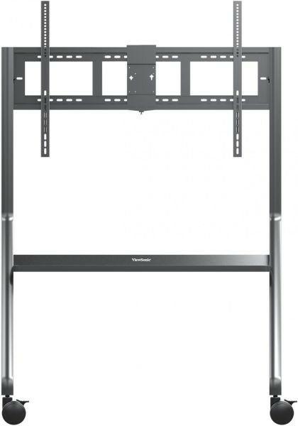 ViewSonic VB-STND-009 gulvstativ til skærm, 55-105" - sort/sølv