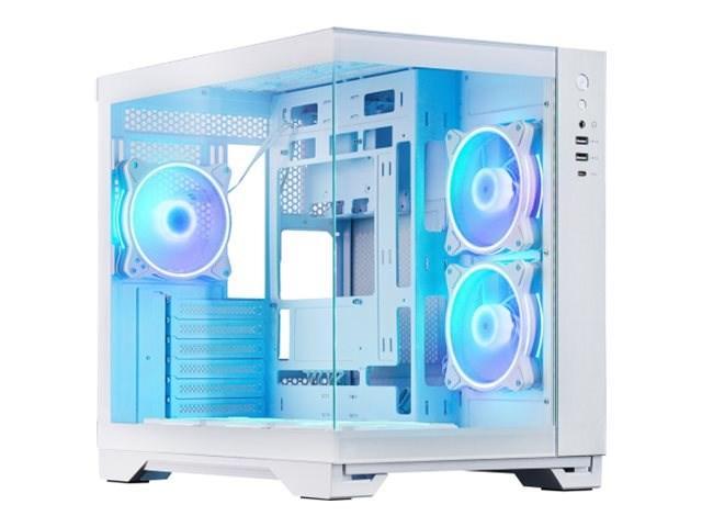 Chieftec Visio GM-30W-TG-OP pc-kabinet - ATX, hvid, ARGB, sidevindue