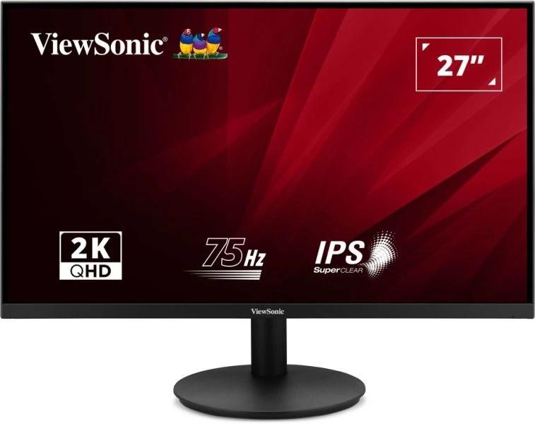 ViewSonic VA2708-2K-HD-2 27" QHD IPS skærm - 75 Hz, sort