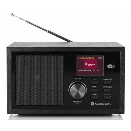 GoGEN DAB620BTCB DAB+ bordradio med farveskærm