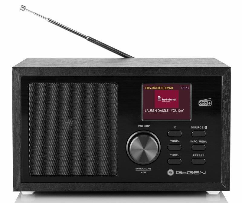 GoGEN DAB620BTCB DAB+ bordradio med farveskærm