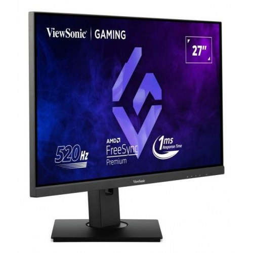 ViewSonic XG2737 27" FHD gaming-skærm - 520 Hz, IPS, sort