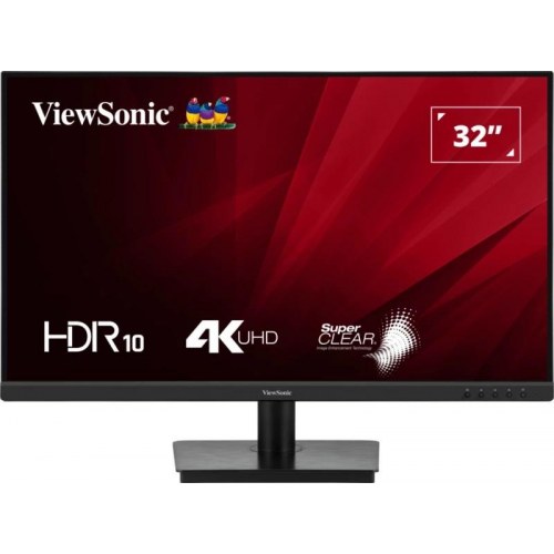 ViewSonic VA3208-4K-HD 32" 4K UHD LED-skærm - Sort