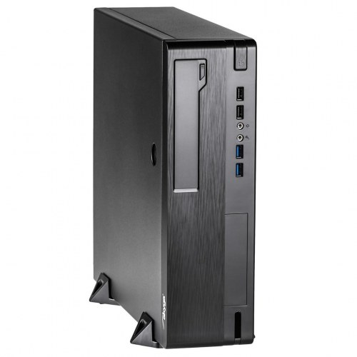 Akyga AK-502-02BK pc-kabinet - Midi Tower, sort