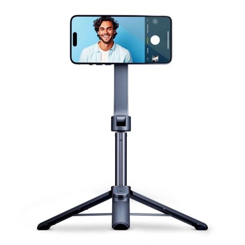 3MK Hardy MagSelfie Stick - Bluetooth selfie-stang til smartphone, sort